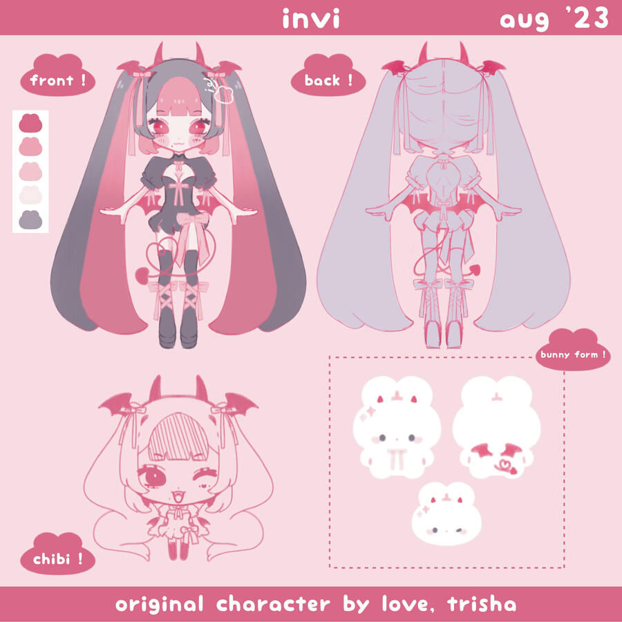 invi reference sheet